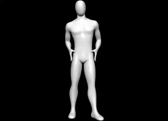 Mannequin Male 3D model