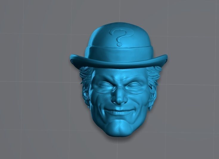 The Riddler - Headsculpt for Action Figure 3D print model_9
