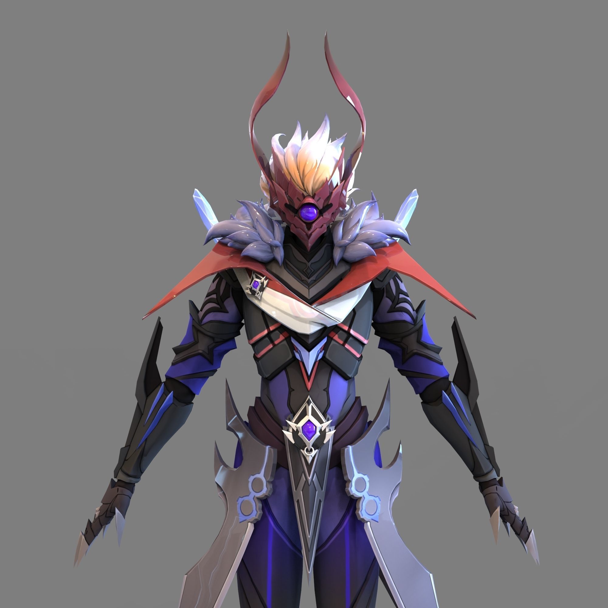 Tartaglia Genshin Impact Full Body Wearable Armor 3D print model_108