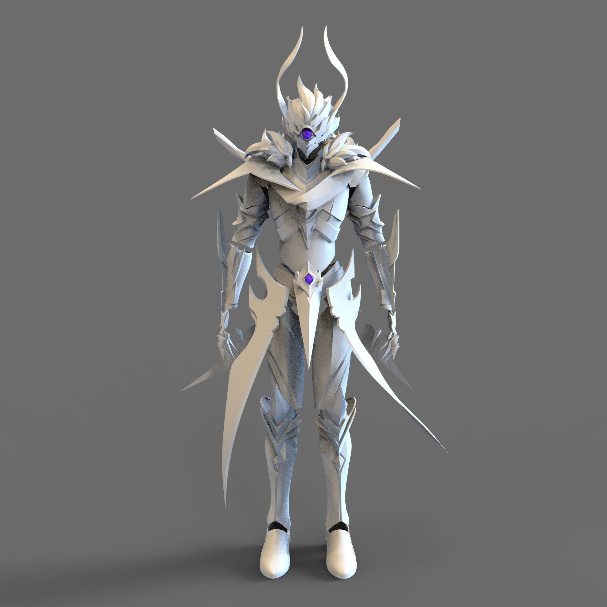 Tartaglia Genshin Impact Full Body Wearable Armor 3D print model_102