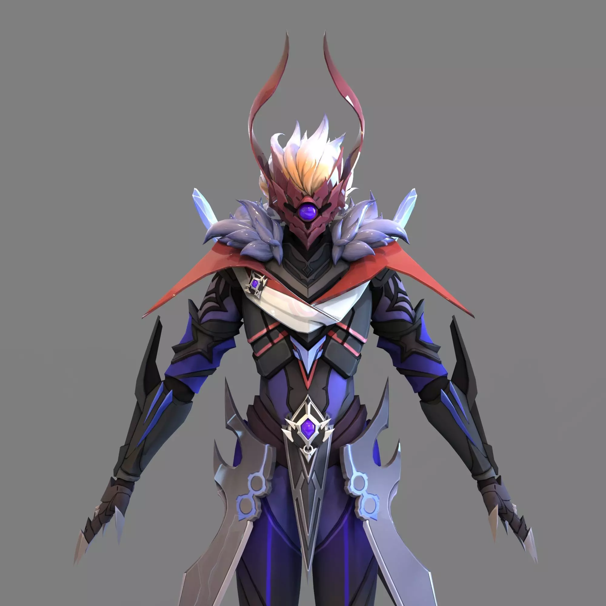 Tartaglia Genshin Impact Full Body Wearable Armor 3D print model_0