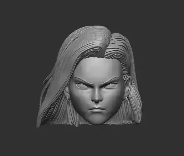 Android 18 - Headsculpt for Action Figures