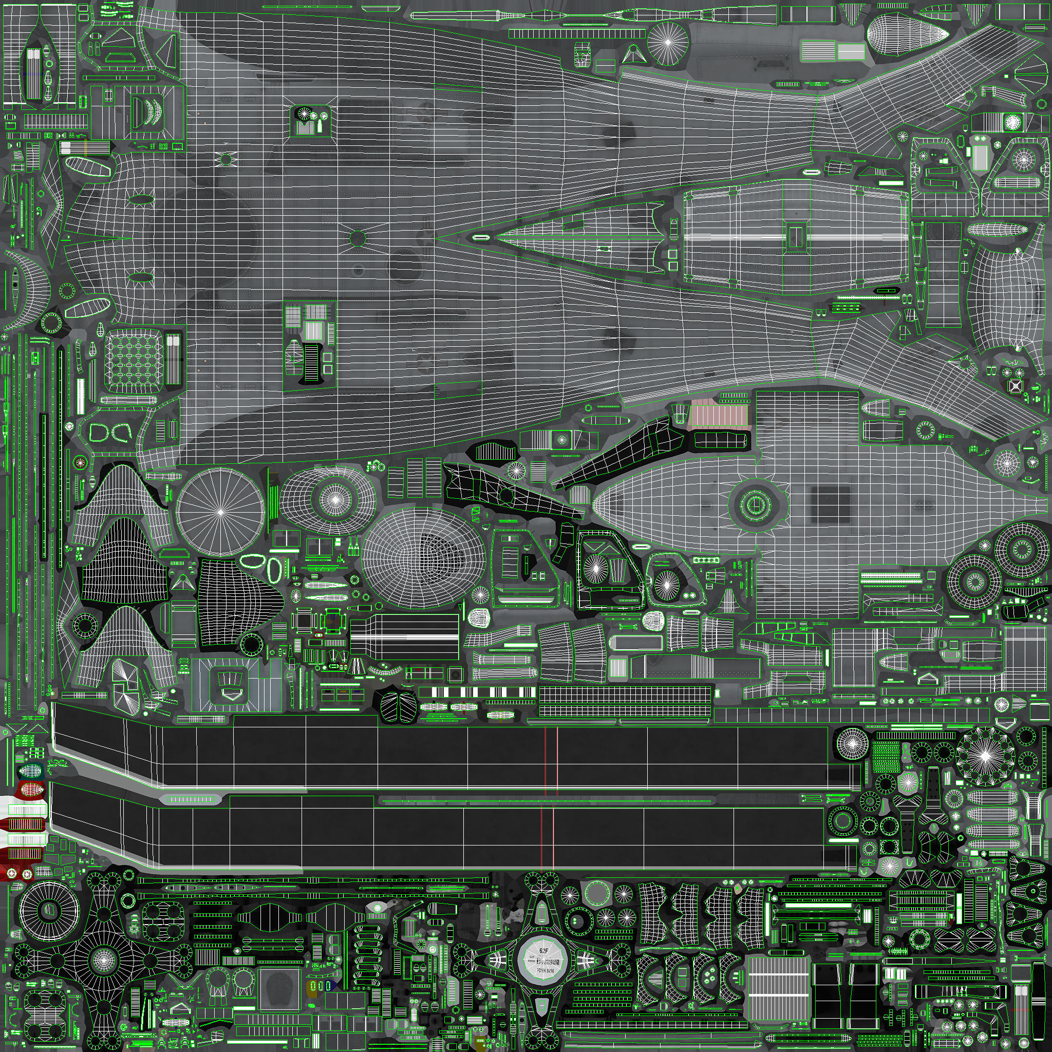 Sikorsky MH-60R Sea Hawk Complex Animation Low-poly 3D model_33