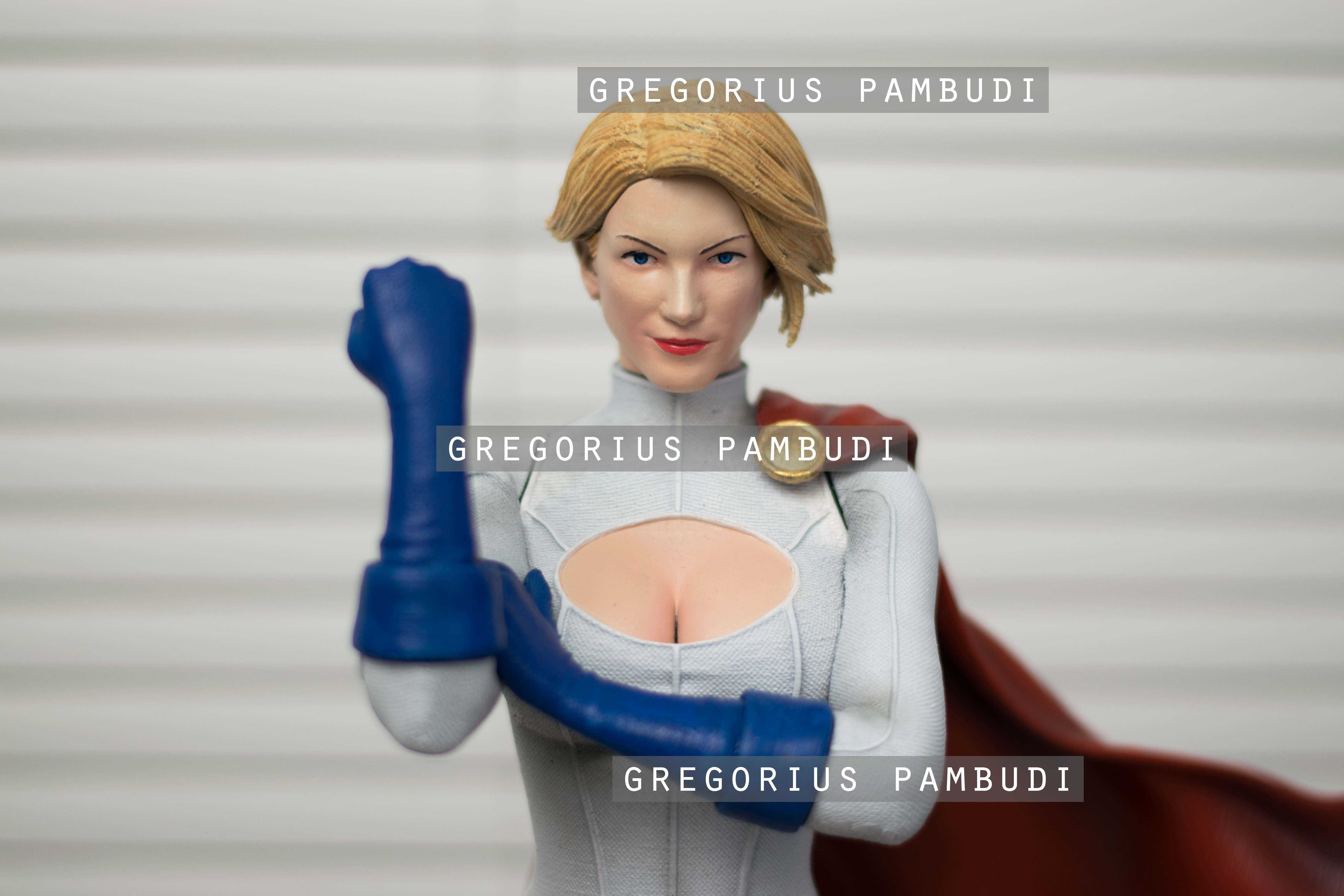 Power Girl Fan Art Statue 3d Printable 3D print model_16