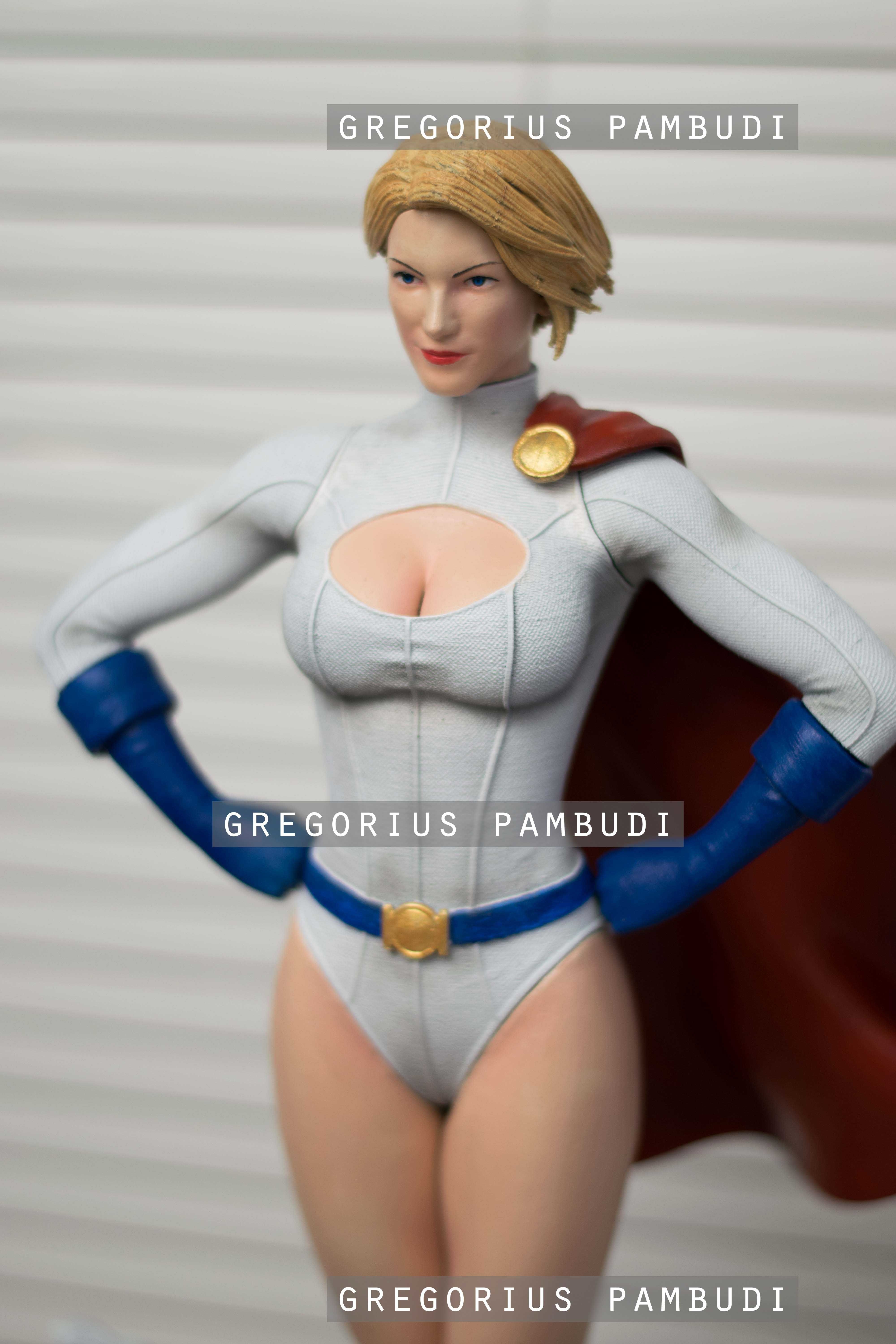 Power Girl Fan Art Statue 3d Printable 3D print model_14