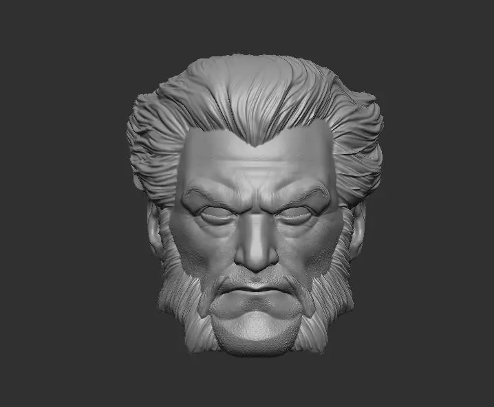 Ras - Headsculpt for Action Figures 3D print model_0