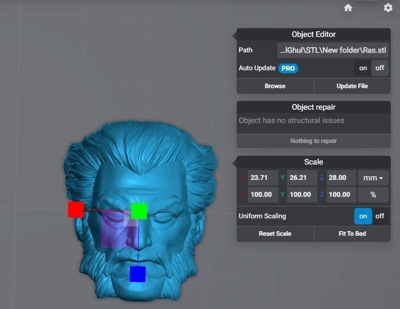 Ras - Headsculpt for Action Figures 3D print model_11