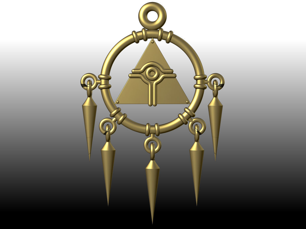 yugioh  Yu-Gi-Oh Millennium Ring COSPLAY 3D print model 3D print model_2