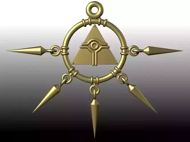 yugioh  Yu-Gi-Oh Millennium Ring COSPLAY 3D print model
