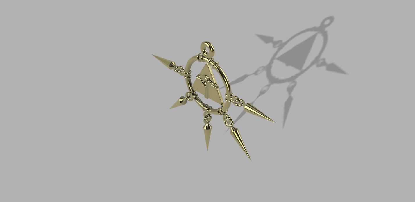 yugioh  Yu-Gi-Oh Millennium Ring COSPLAY 3D print model 3D print model_8