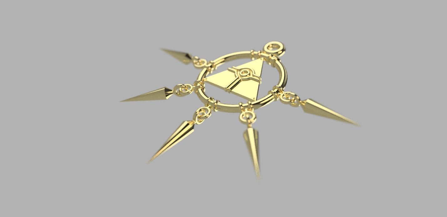 yugioh  Yu-Gi-Oh Millennium Ring COSPLAY 3D print model 3D print model_7