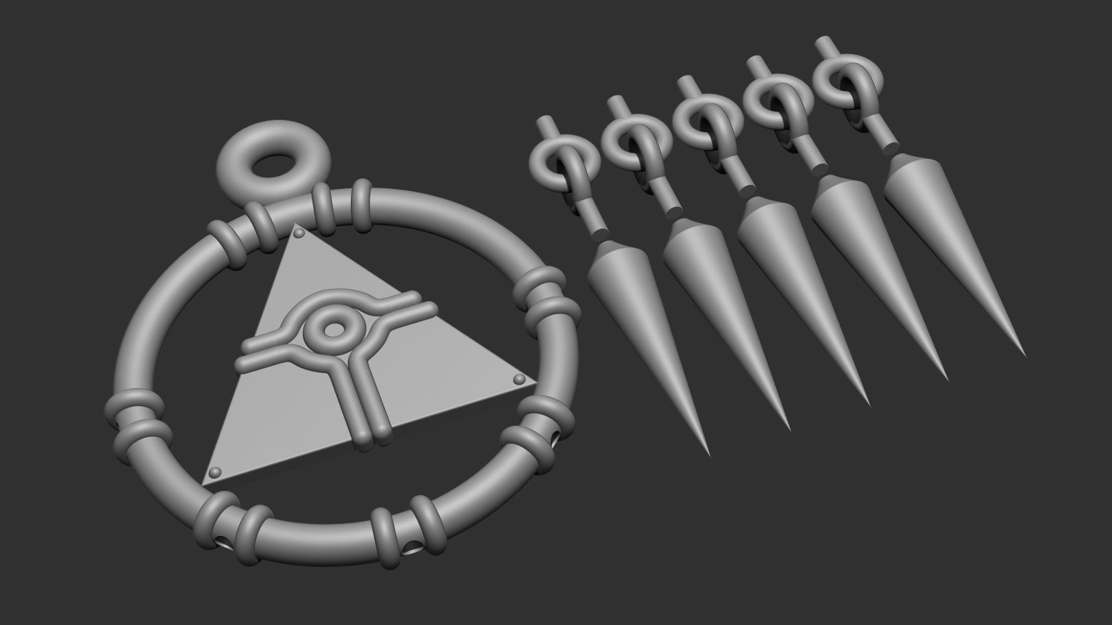 yugioh  Yu-Gi-Oh Millennium Ring COSPLAY 3D print model 3D print model_5