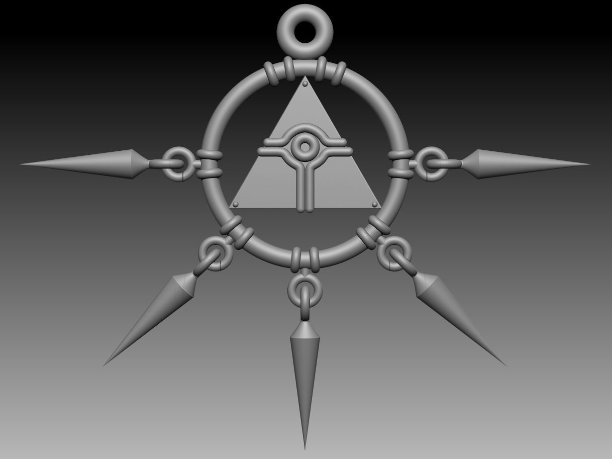 yugioh  Yu-Gi-Oh Millennium Ring COSPLAY 3D print model 3D print model_11