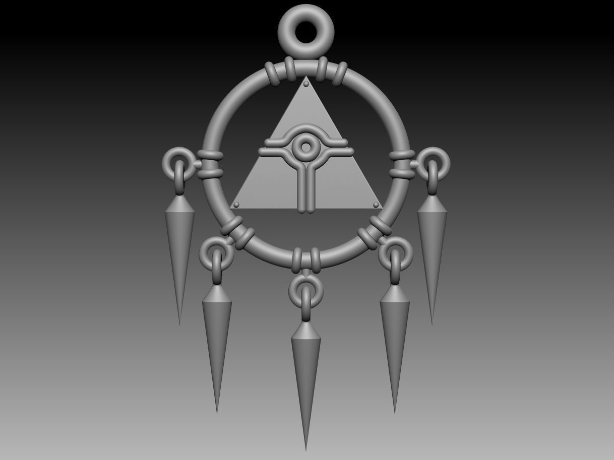 yugioh  Yu-Gi-Oh Millennium Ring COSPLAY 3D print model 3D print model_12