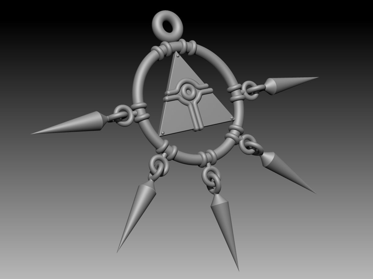 yugioh  Yu-Gi-Oh Millennium Ring COSPLAY 3D print model 3D print model_14