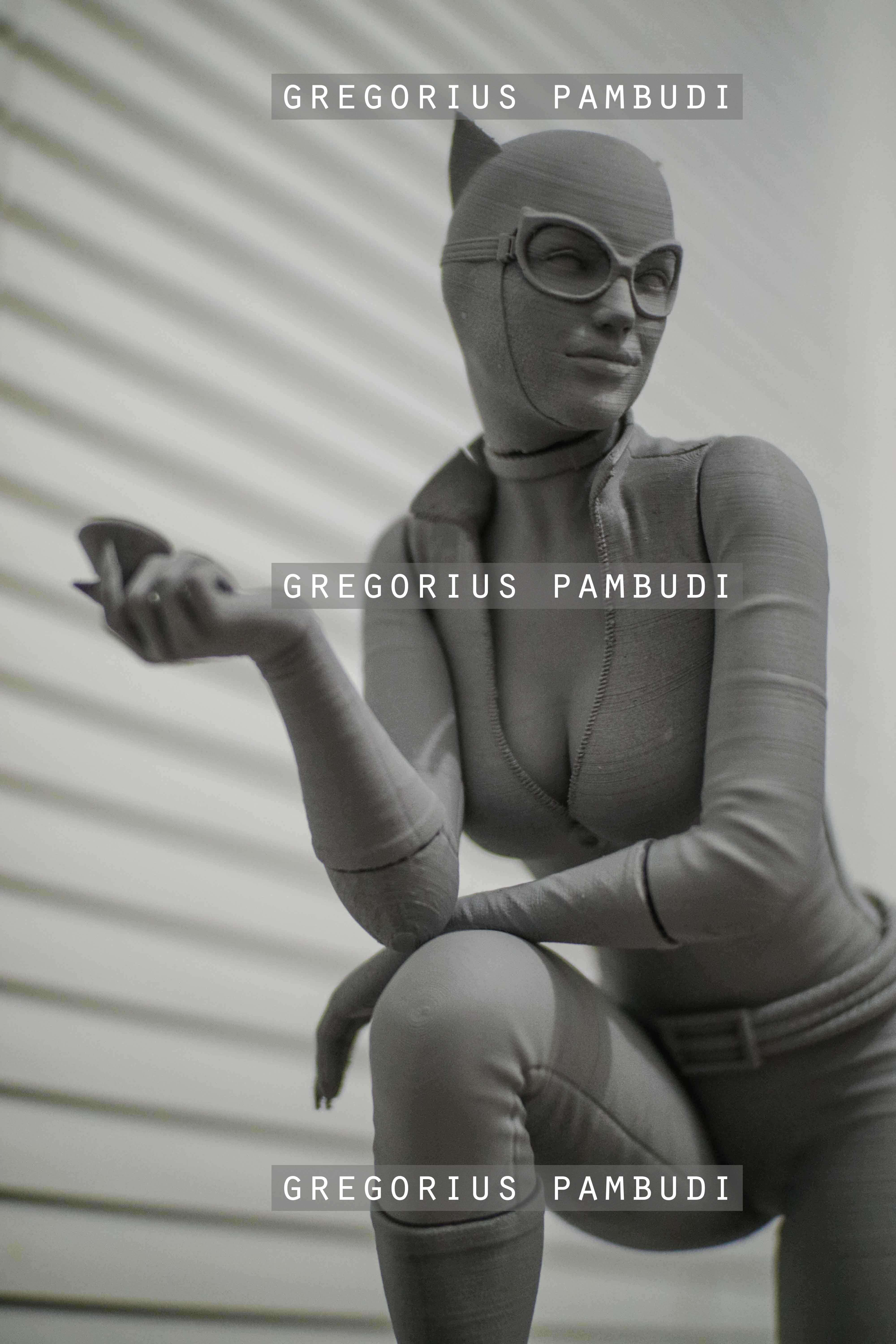 Catwoman Fan Art Statue 3d Printable 3D print model_42
