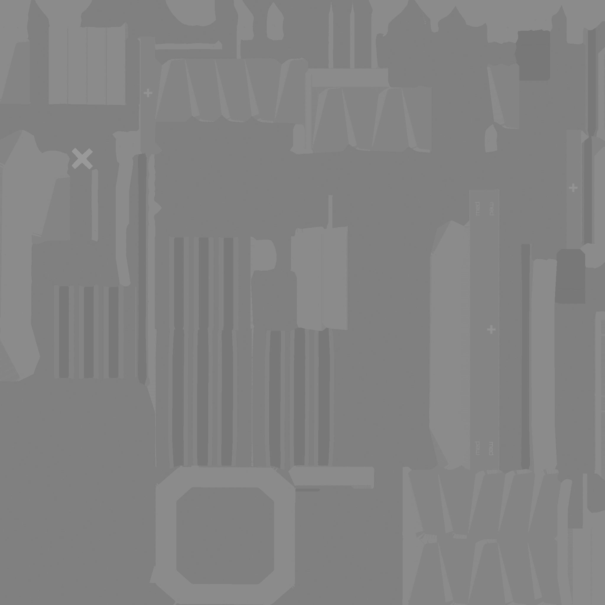 SciFi Hospital A04 Orange - Sci Fi Exterior Design Low-poly 3D model_25