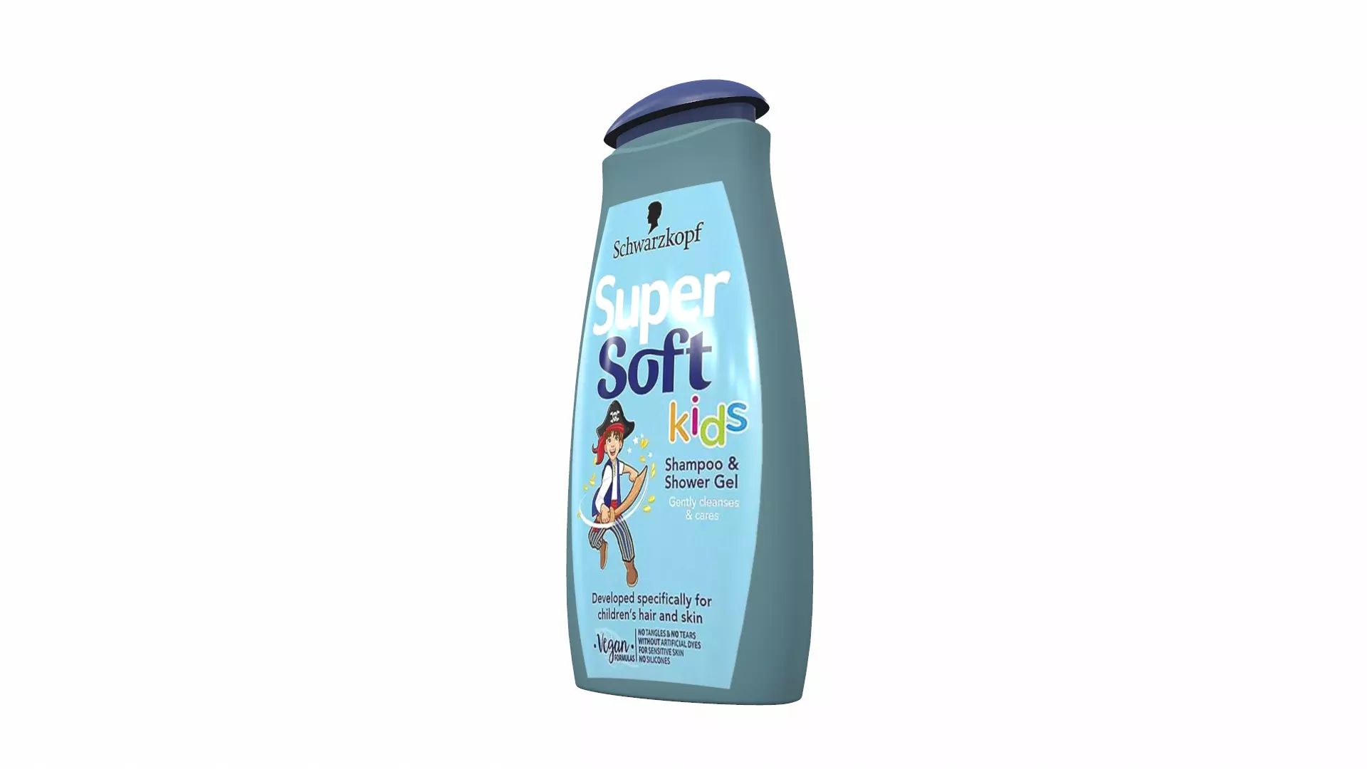 Shampoo Super soft 3D model_0