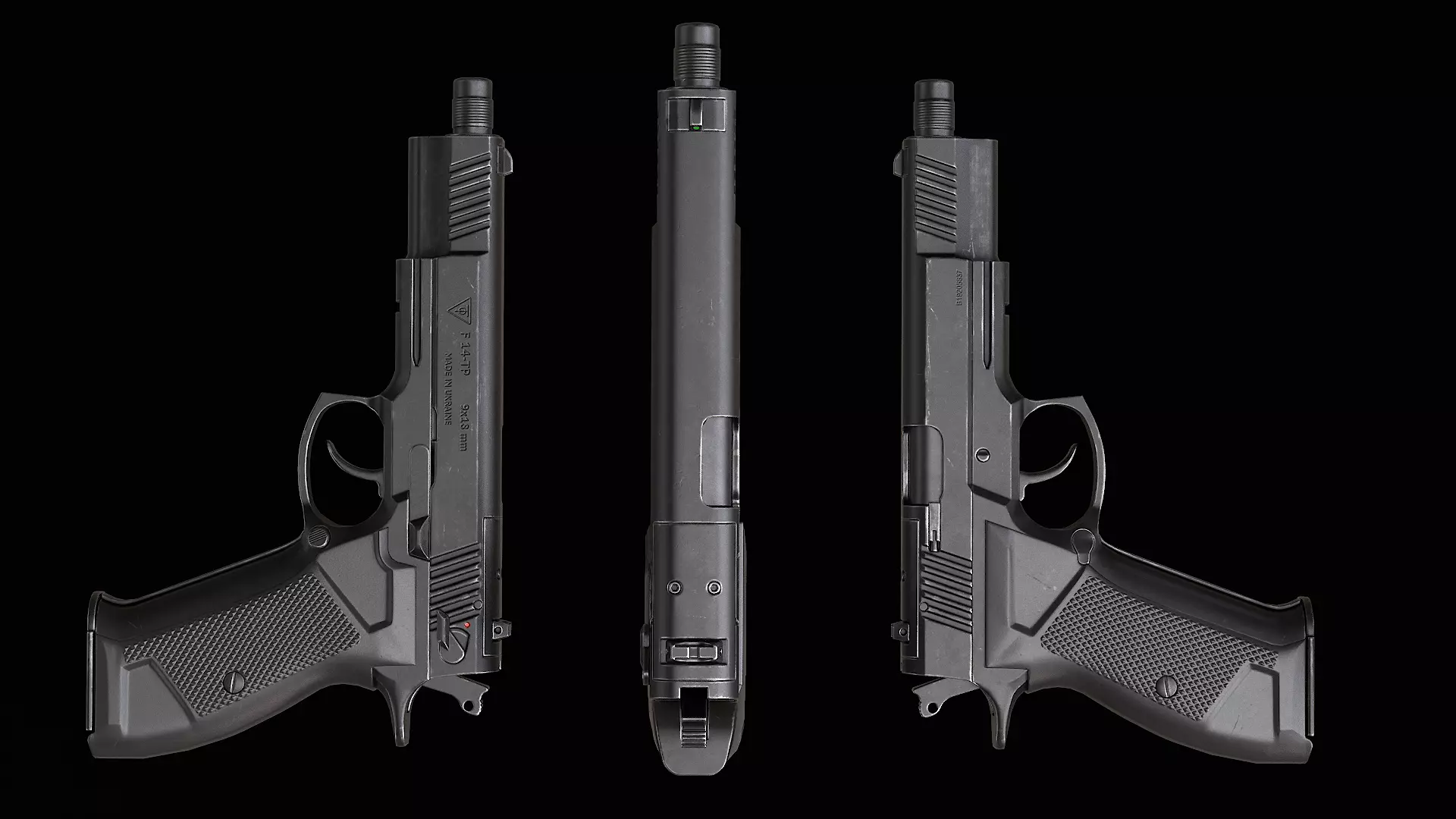 Fort-14 TP Special Forces Low-poly 3D model_6