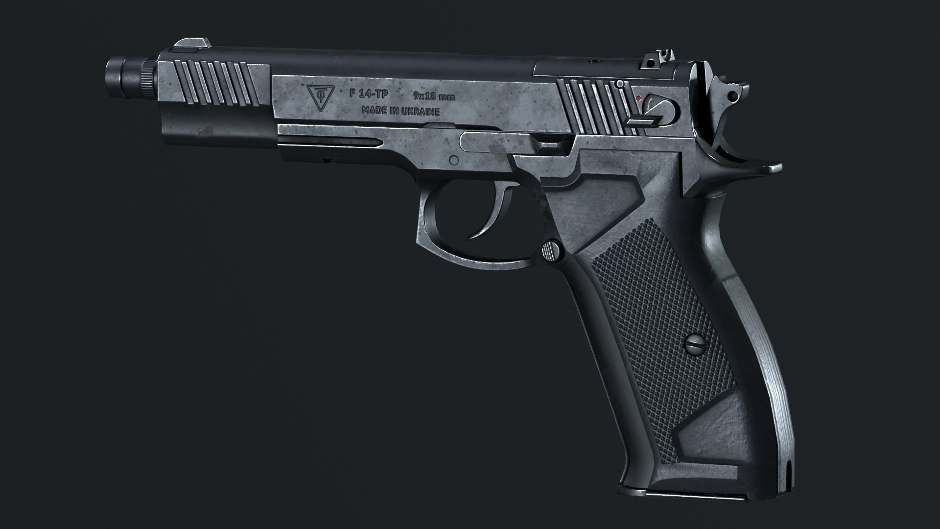 Fort-14 TP Special Forces Low-poly 3D model_13