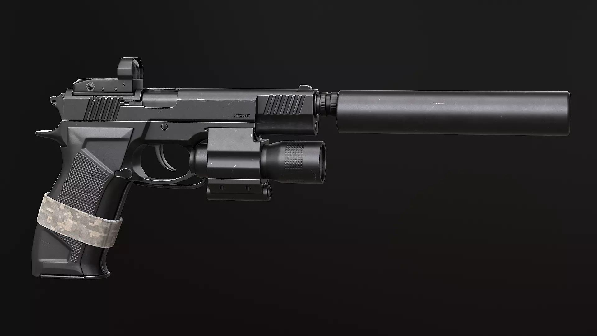 Fort-14 TP Special Forces Low-poly 3D model_3