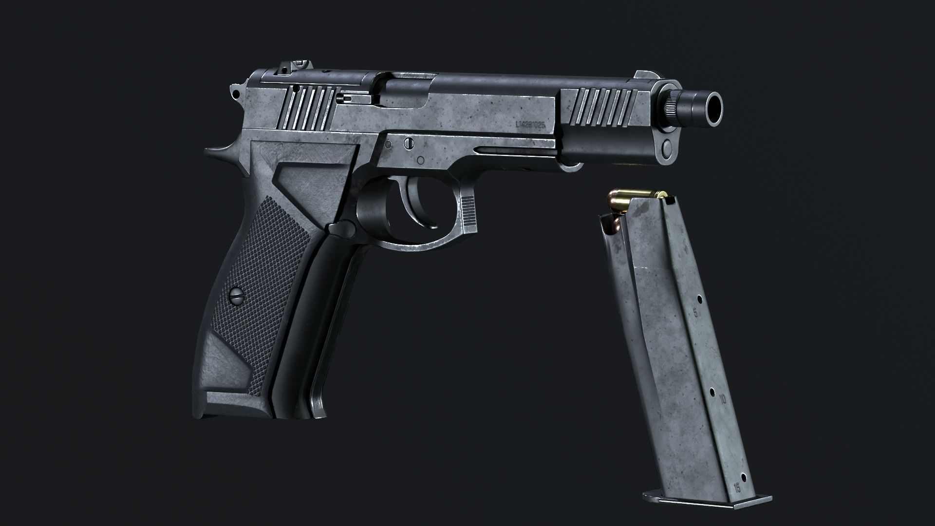 Fort-14 TP Special Forces Low-poly 3D model_15