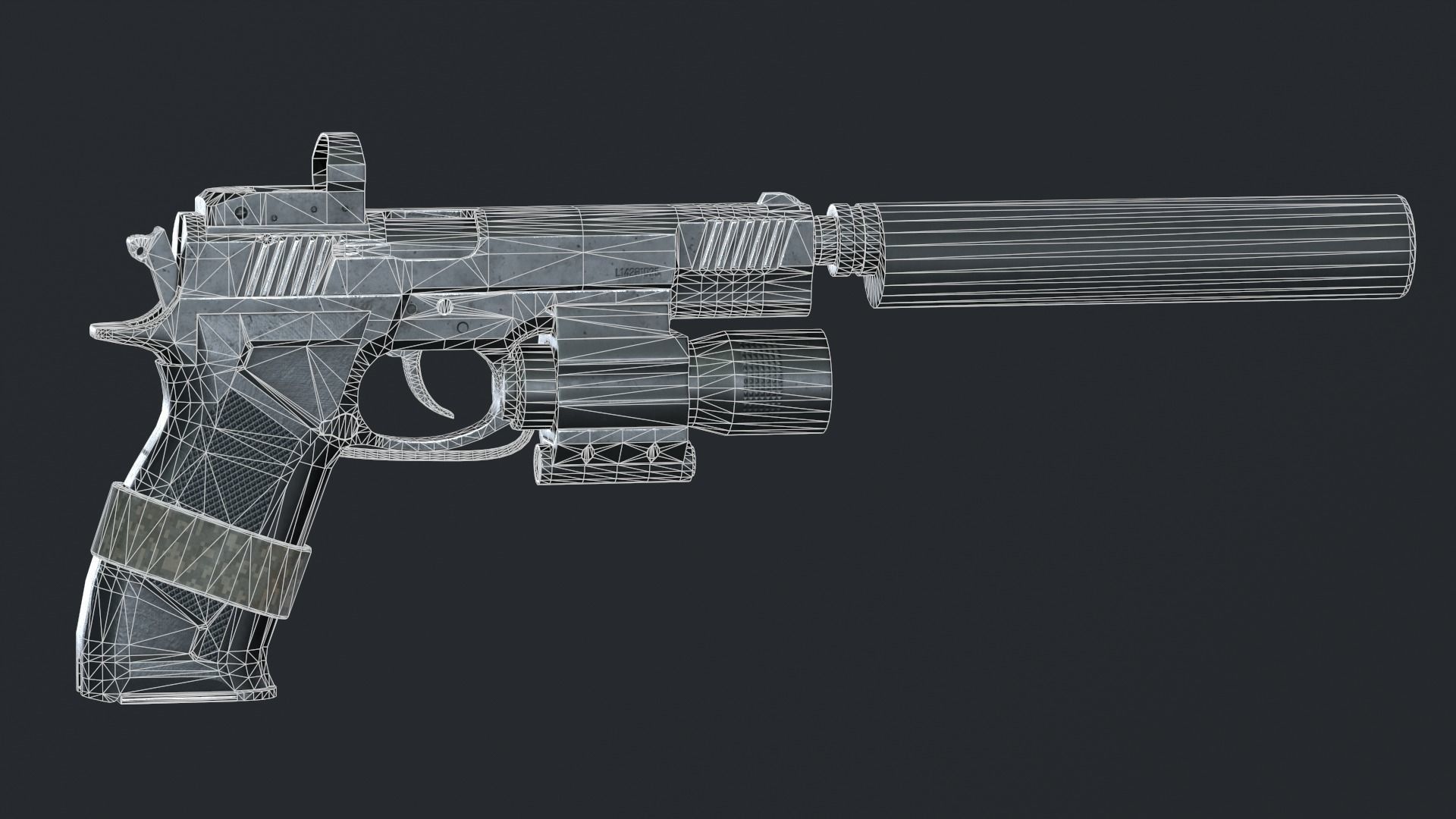 Fort-14 TP Special Forces Low-poly 3D model_19