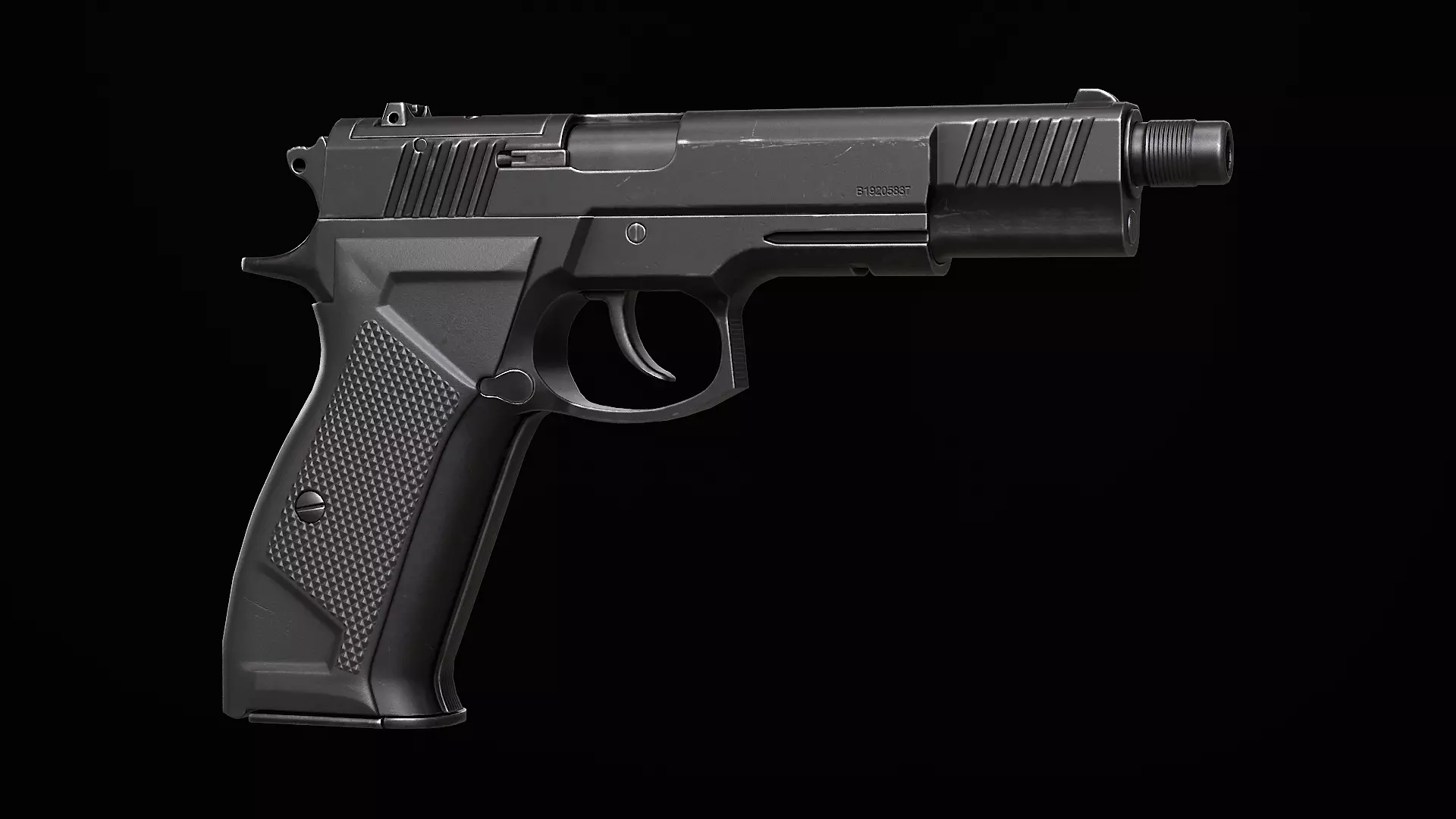 Fort-14 TP Special Forces Low-poly 3D model_5