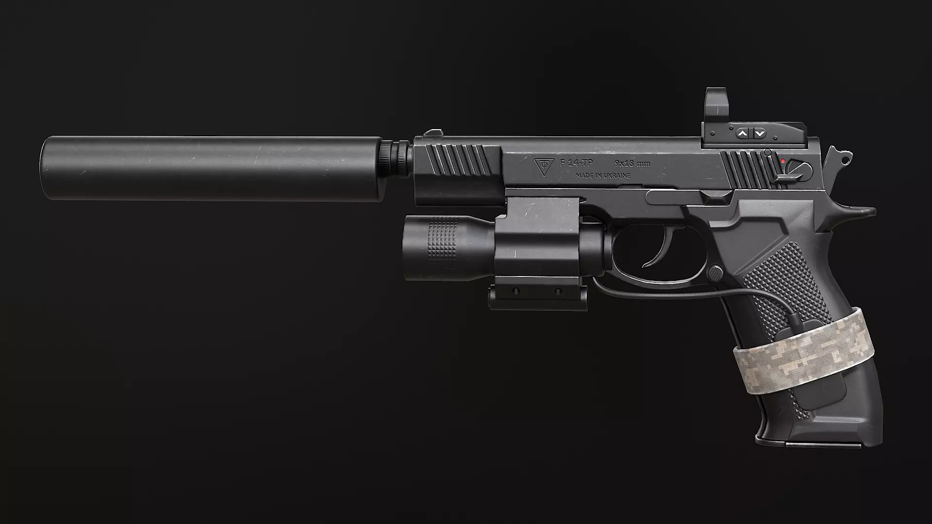 Fort-14 TP Special Forces Low-poly 3D model_2