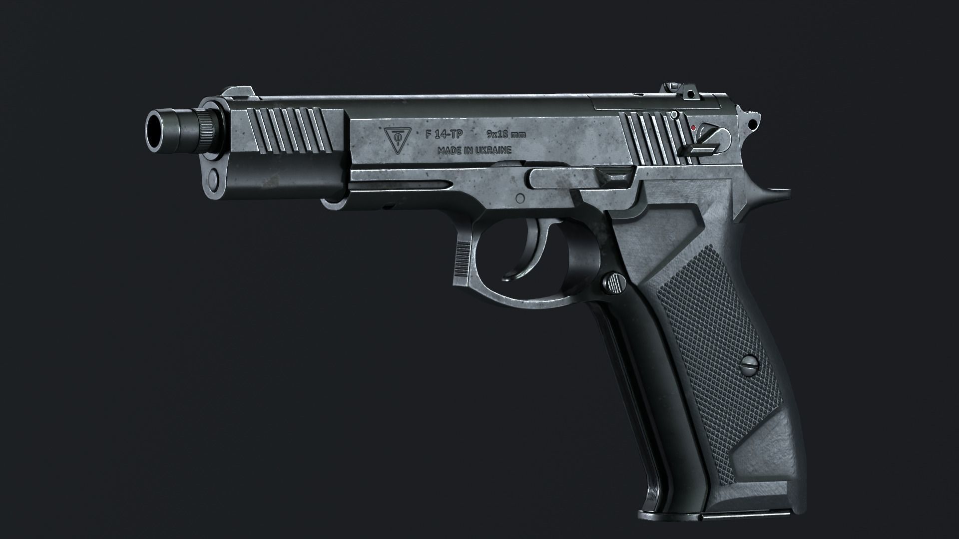 Fort-14 TP Special Forces Low-poly 3D model_16