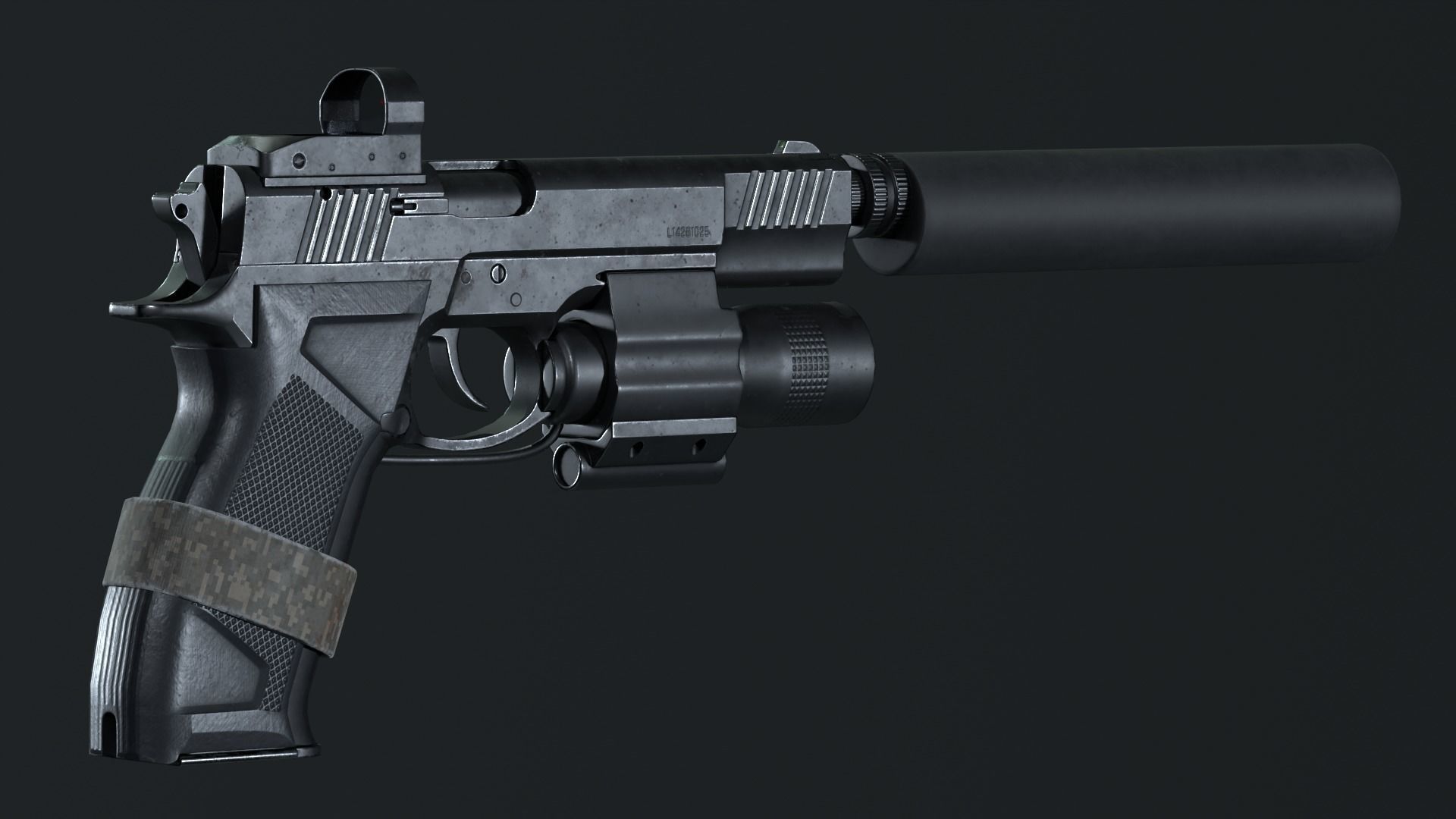 Fort-14 TP Special Forces Low-poly 3D model_10