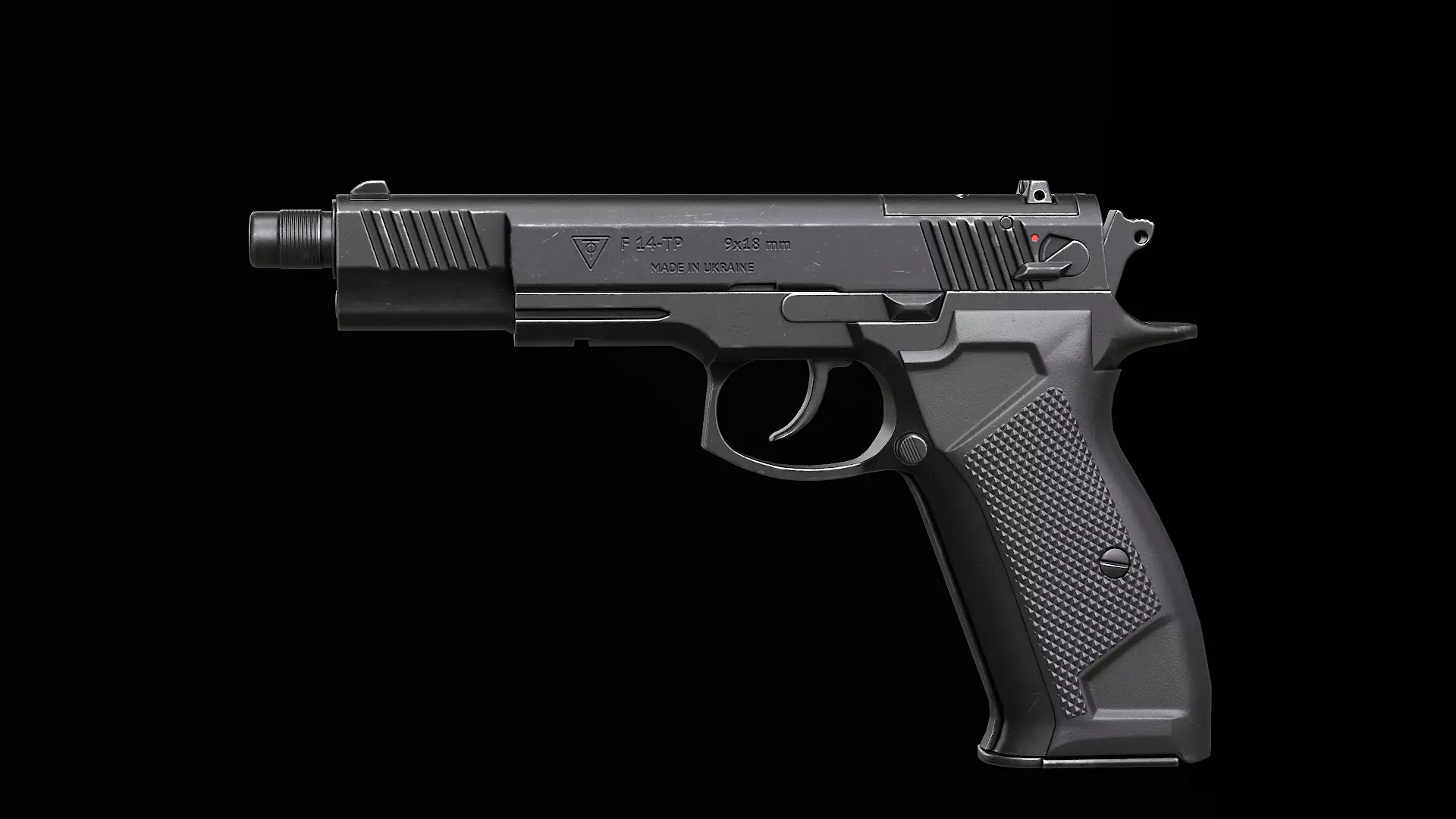 Fort-14 TP Special Forces Low-poly 3D model_4