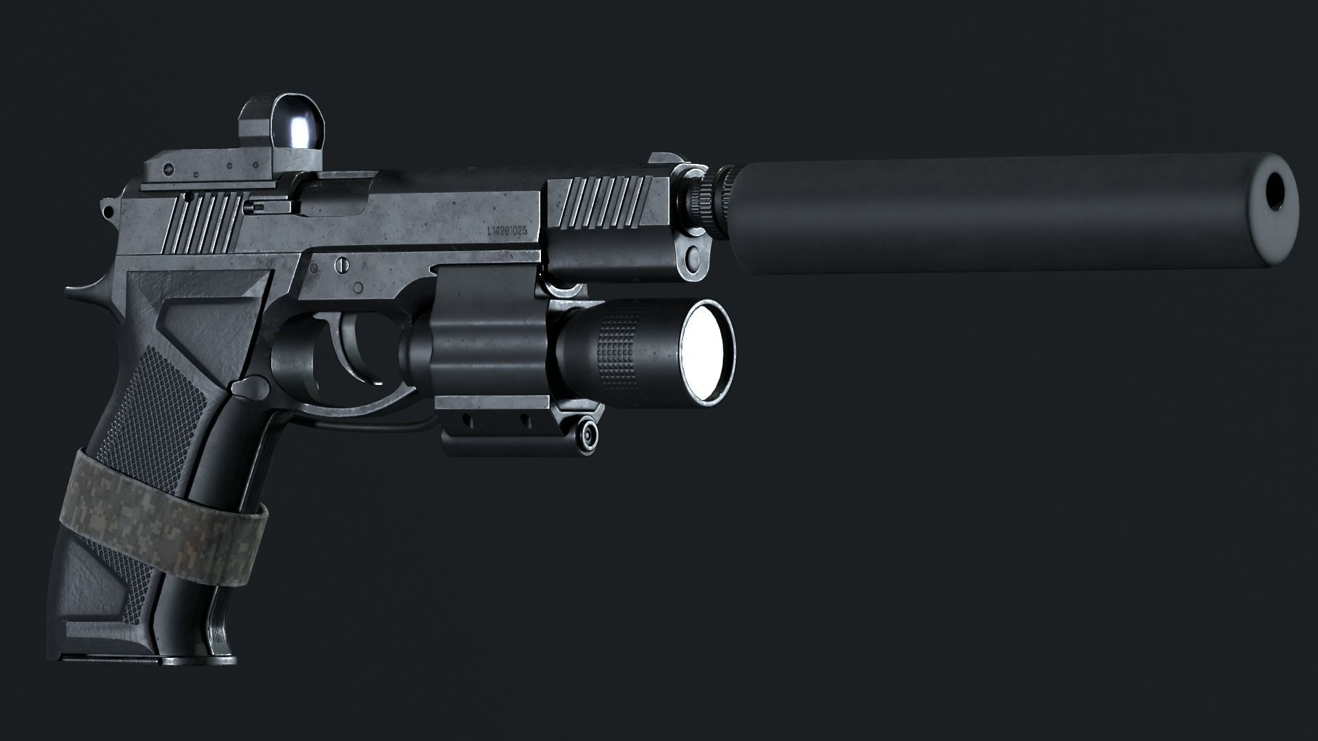 Fort-14 TP Special Forces Low-poly 3D model_9