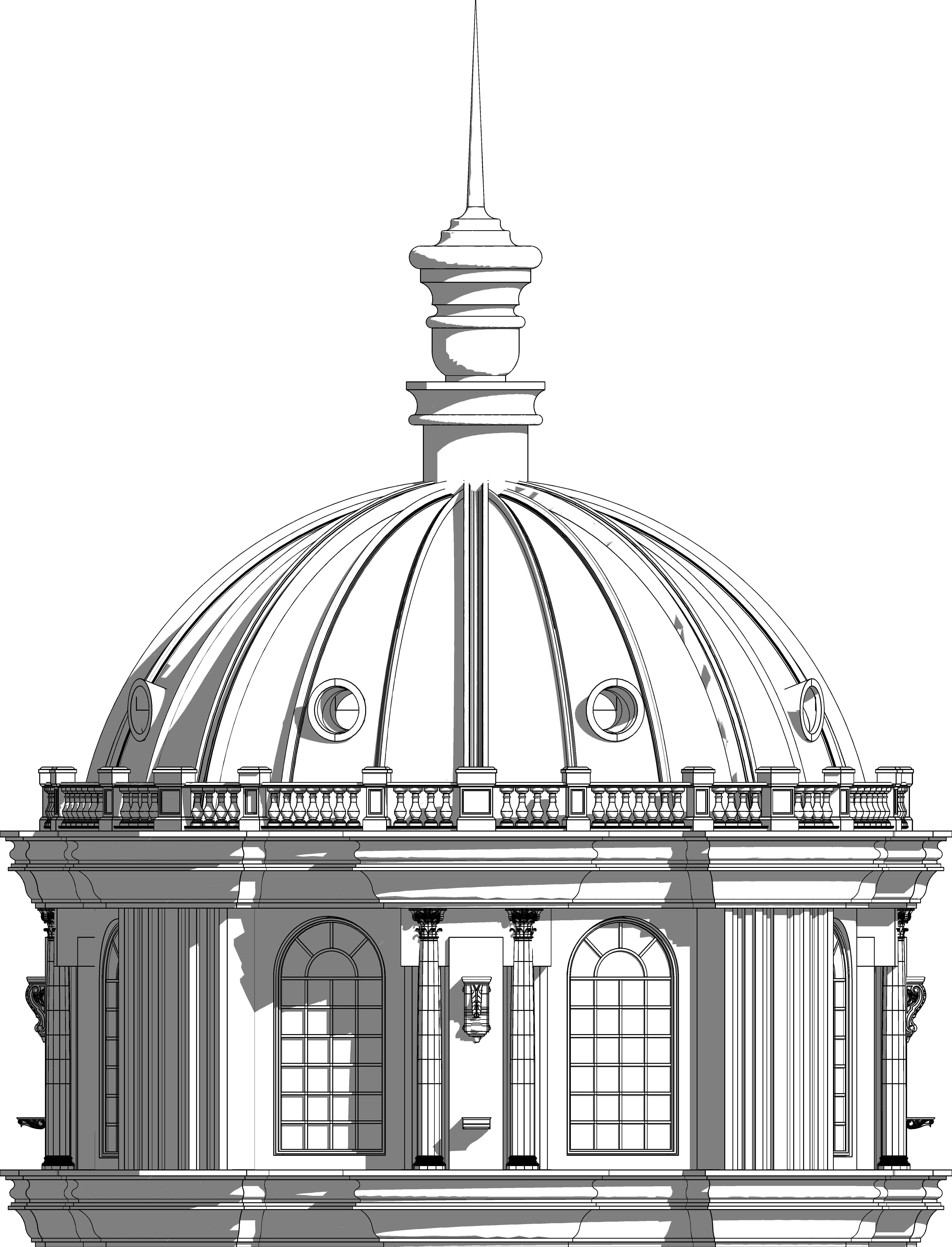 Berliner Dom - Classic Dome 3D model