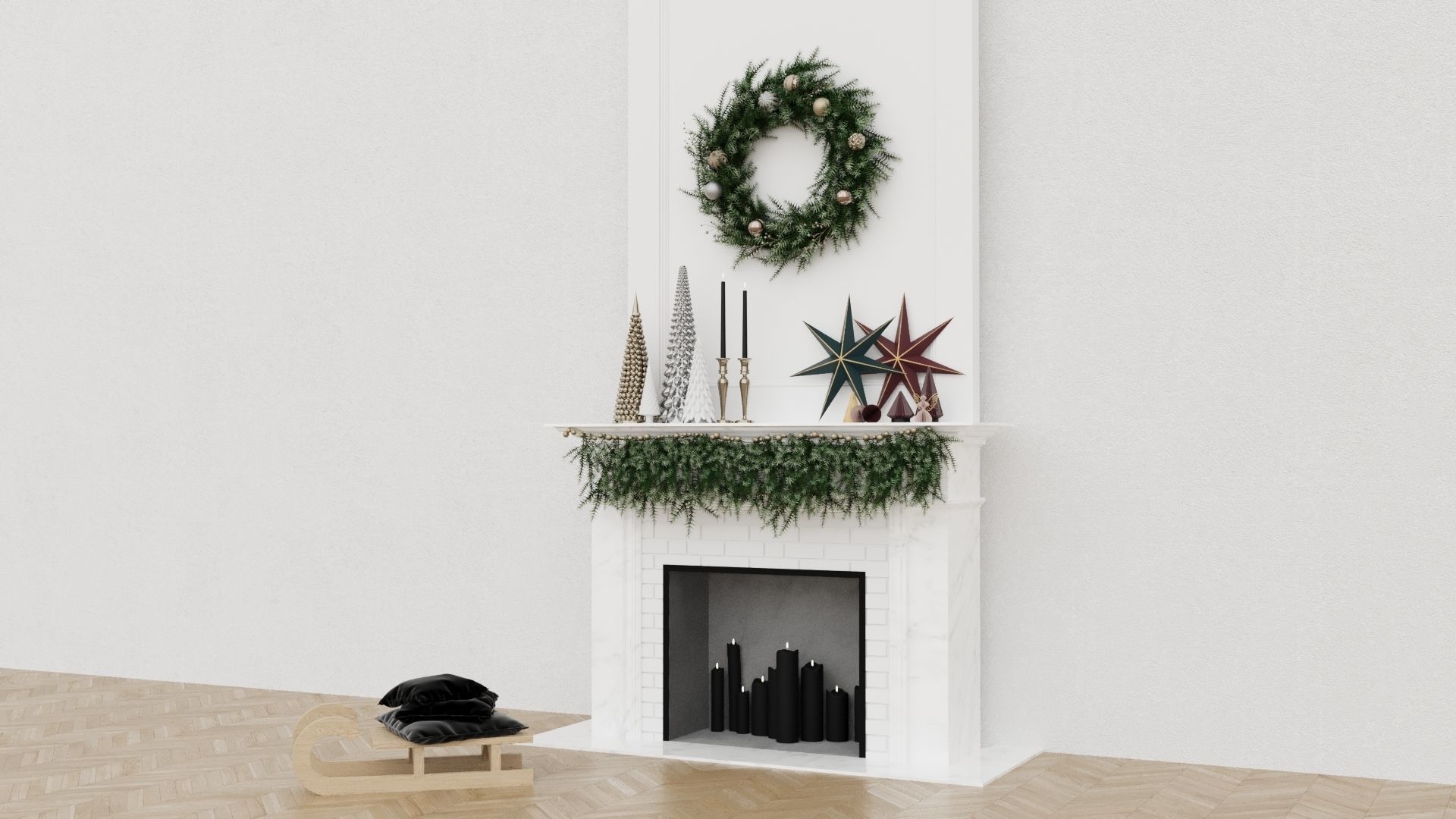 SALE Christmas Collection Set 20 plus BONUSES 3D model_9