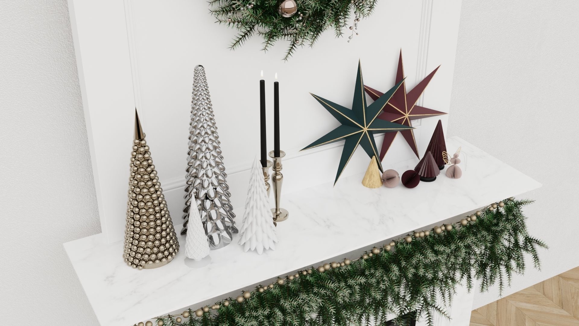 SALE Christmas Collection Set 20 plus BONUSES 3D model_7