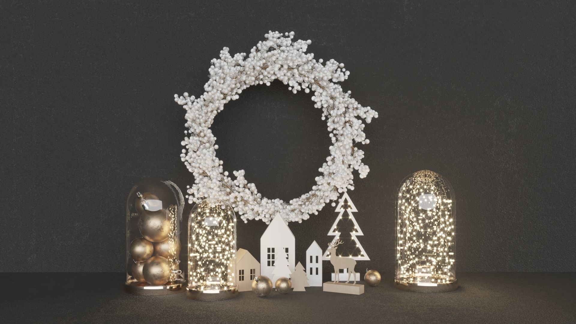 SALE Christmas Collection Set 20 plus BONUSES 3D model_5