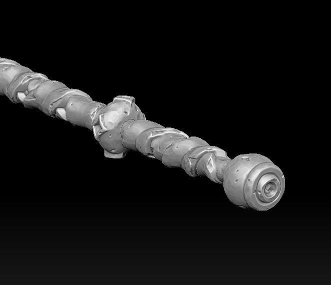 Brute mace 3d print 3D print model_8