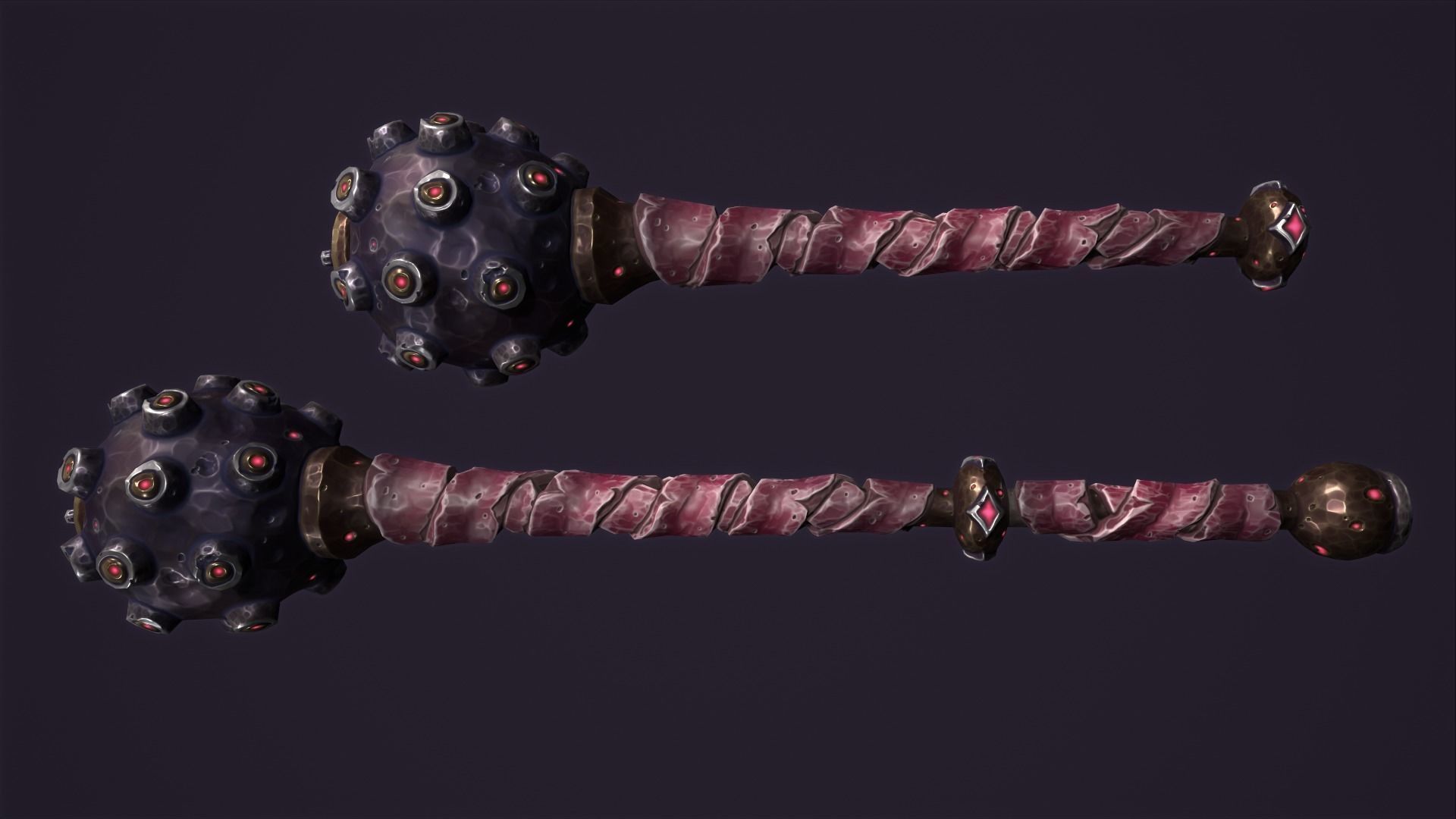 Brute mace 3d print 3D print model_12