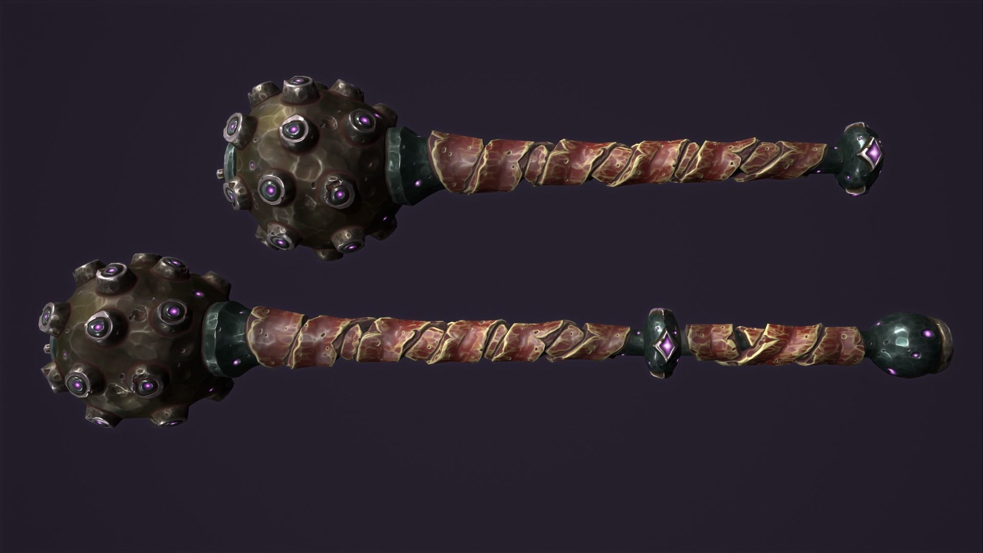 Brute mace 3d print 3D print model_14