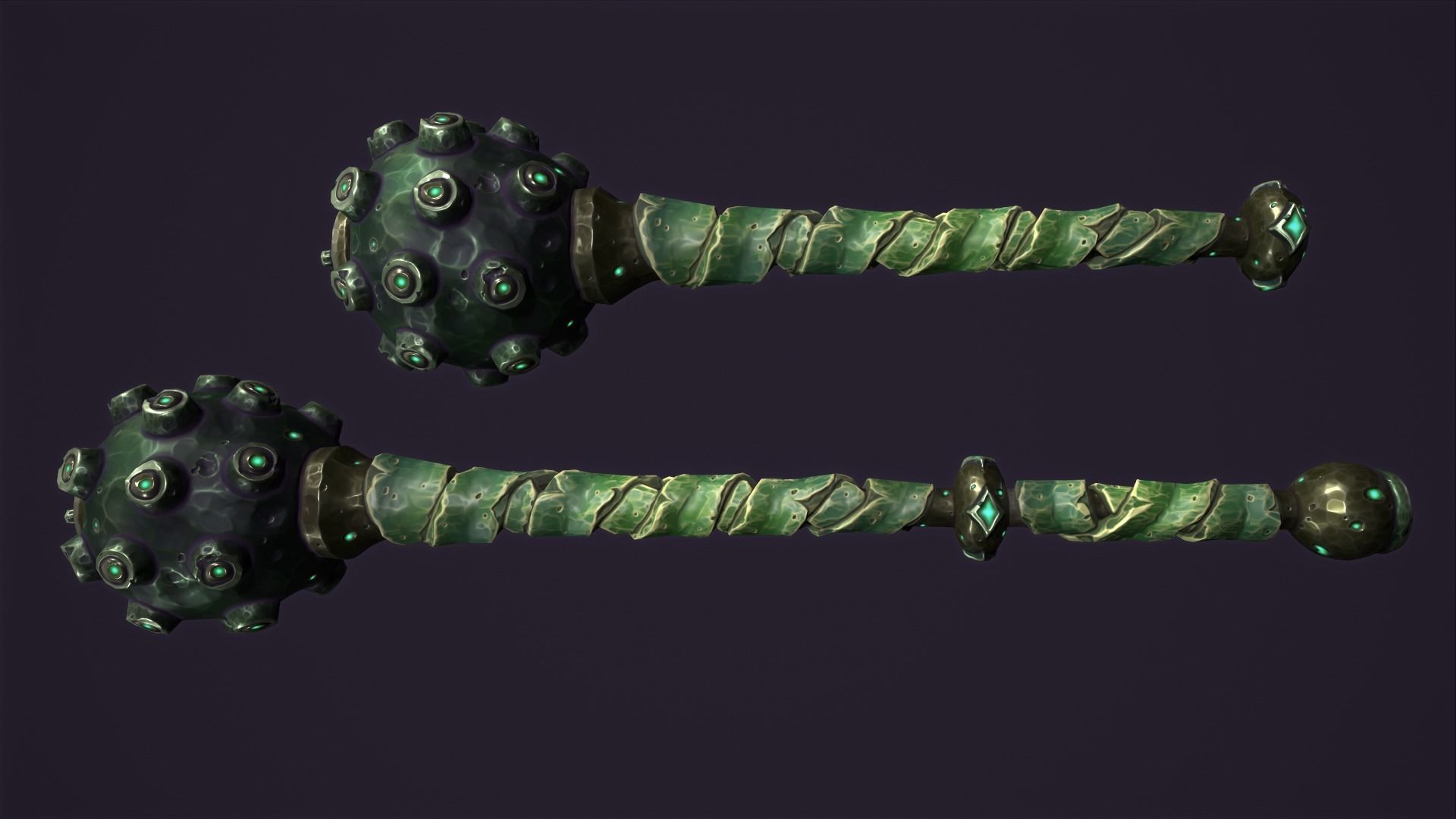 Brute mace 3d print 3D print model_13