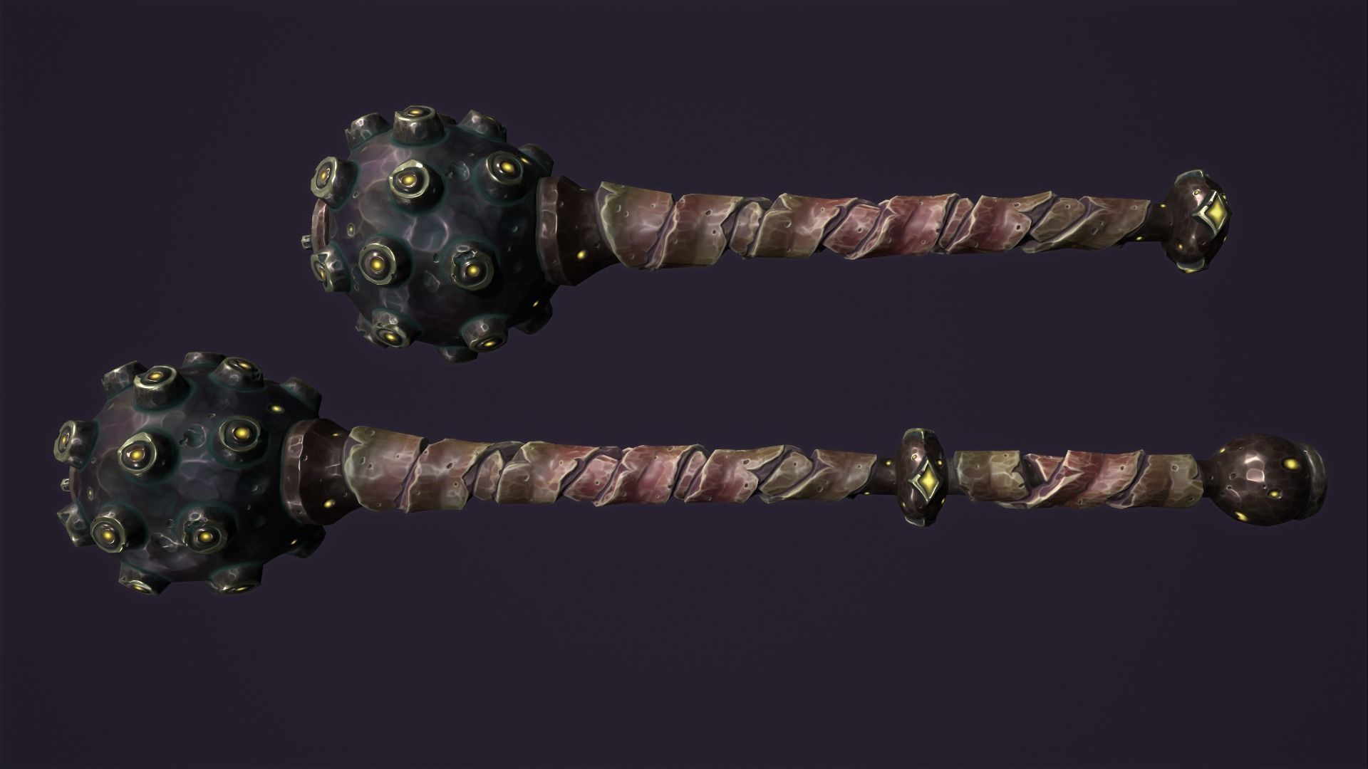 Brute mace 3d print 3D print model_15