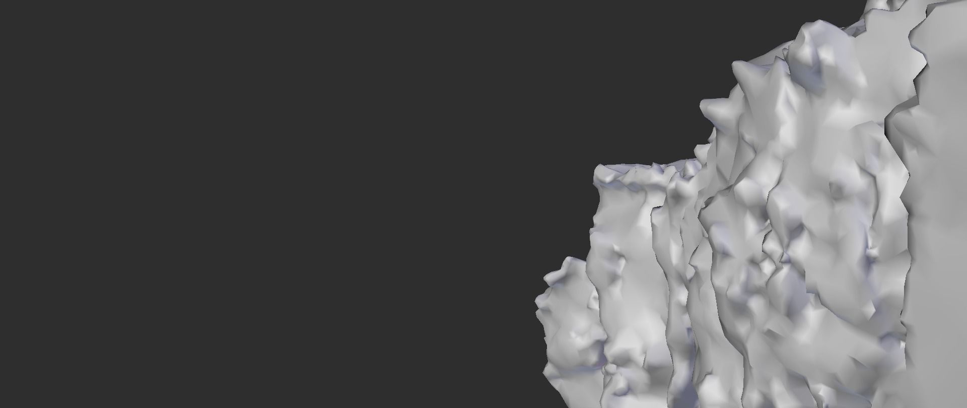 Cinematic cave scene 3D model_5