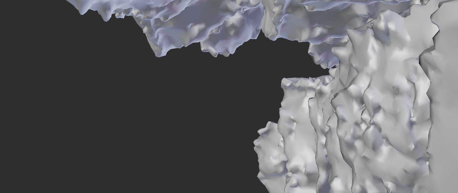 Cinematic cave scene 3D model_6