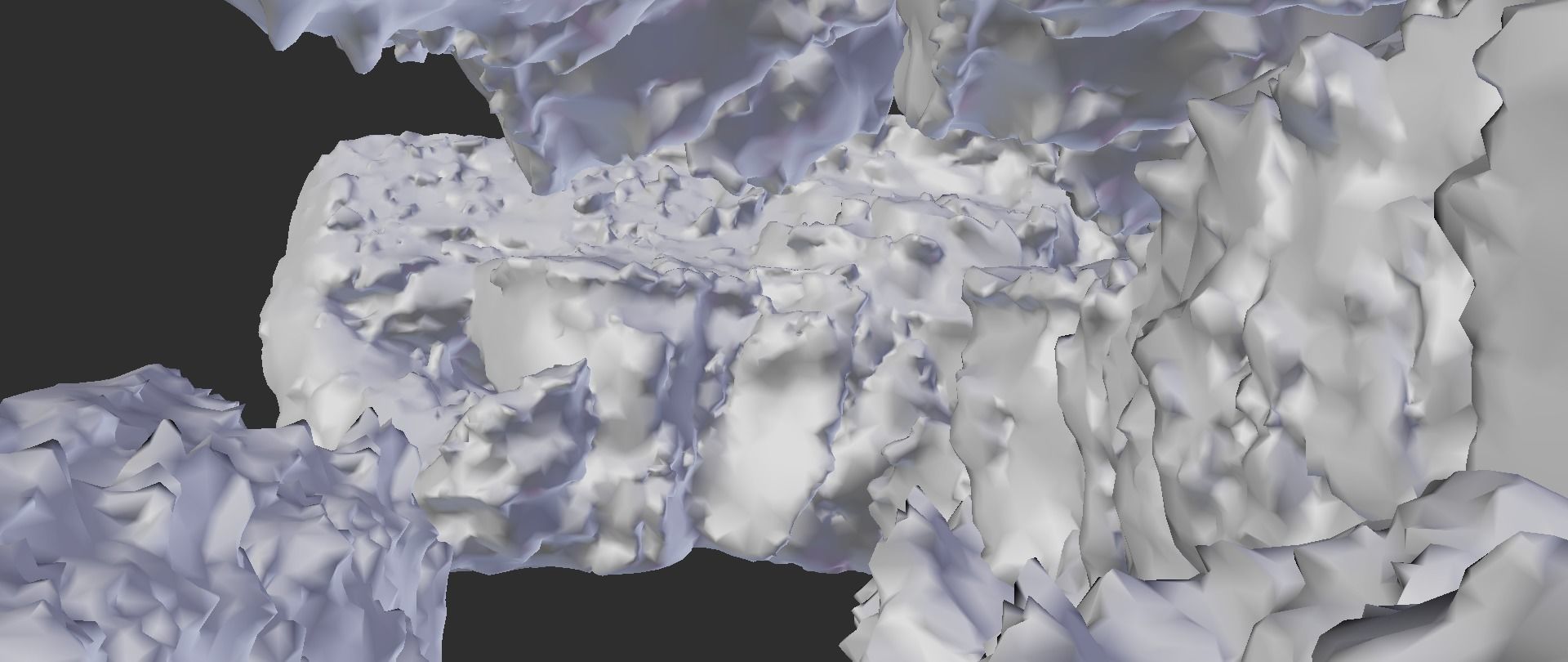 Cinematic cave scene 3D model_8