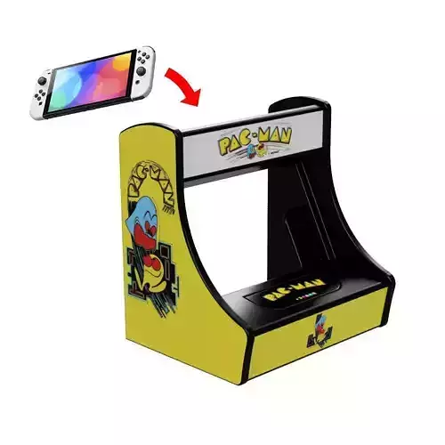Switchcade Pac-Man 3D print model
