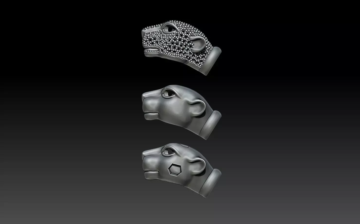 PANTHER BRACELETS 3D print model
