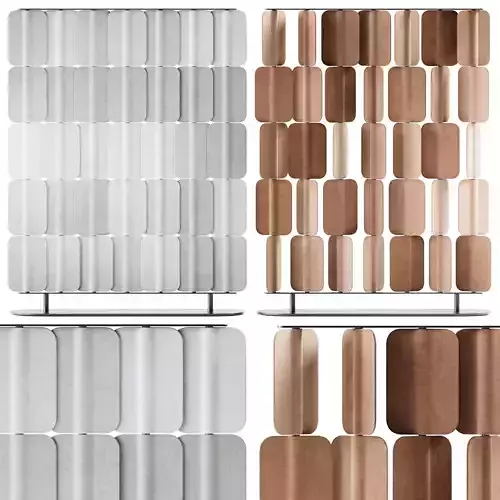 Patch PA 1215 Self Standing Acoustic Divider by True Design 3D model