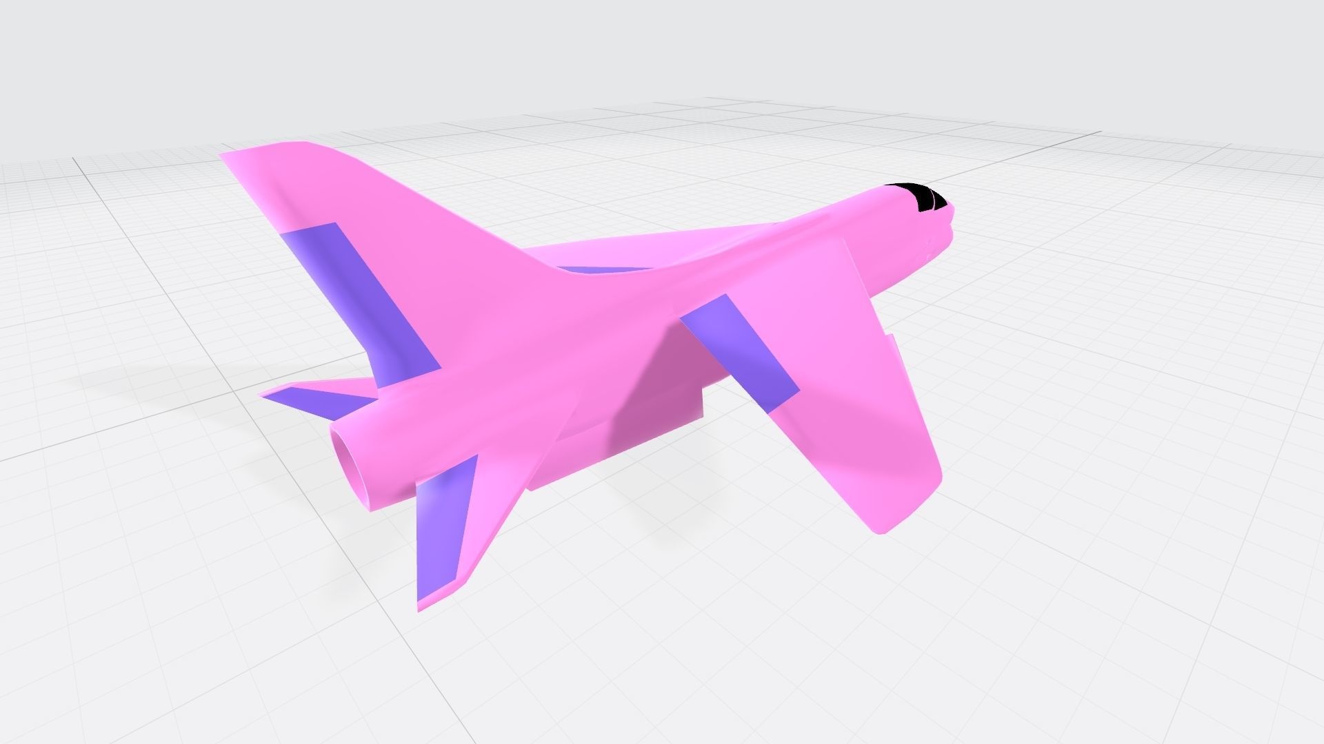 Crusader fighter jet 3D print model_7