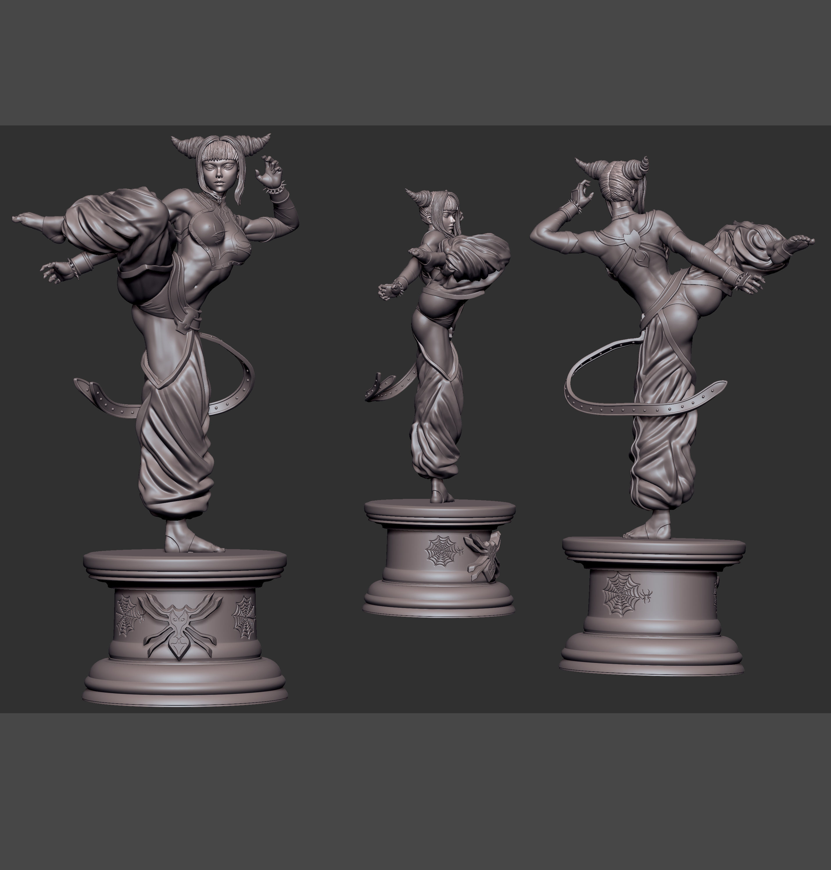 Street Fighter - Juri Han FANART 3D print model_2